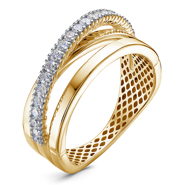 Кольцо, золото, бриллиант, д1101862рл